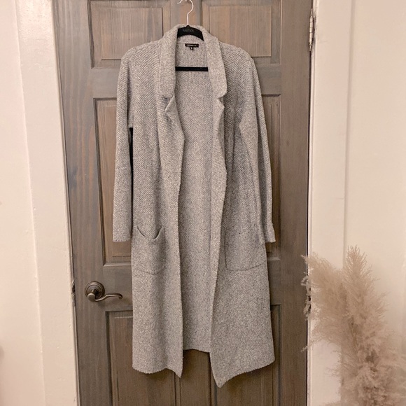 Gray Dynamite Knitted Jacket - Picture 1 of 5